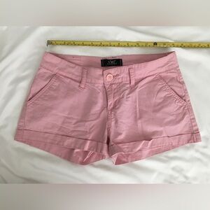 90’s EUC YMI light pink lightweight shorts with pockets.